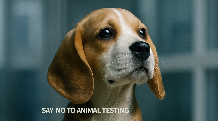 비글이 그려진 포스터